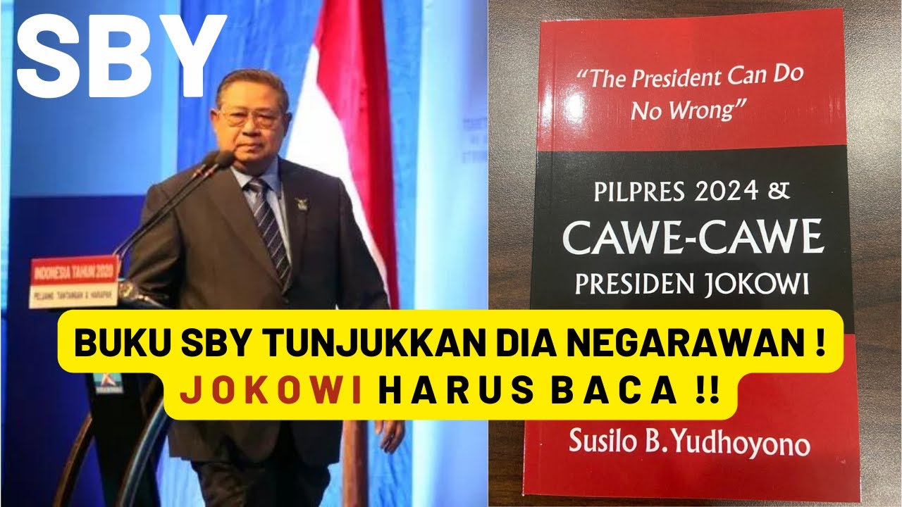 Link Buku SBY Pilpres 2024 dan Cawe-Cawe Jokowi