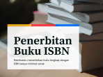 Jasa ISBN Buku dengan Harga Murah dan Cepat