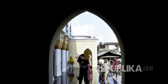 Suasana tempat istirahat program Masjid Ramah Pemudik