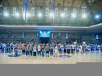 Pertandingan bola basket 3x3 pada ajang Pelindo Container Cup