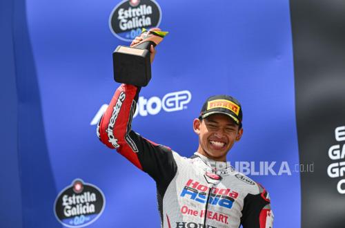 Pembalap Moto3 GP Australia Veda Ega Pratama