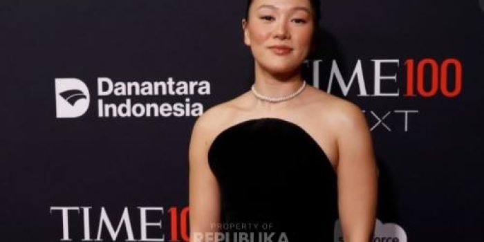 Logo Danantara di ajang TIME100 Next Gala 2026