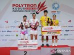 CHINA-XD-juara-IM-25-Oktob Aksi pasangan Li Hong Yi dan Huang Ke Xin di Indonesia Masters 2026