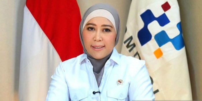 Menteri Komunikasi dan Digital Meutya Hafid dalam survei kinerja menteri