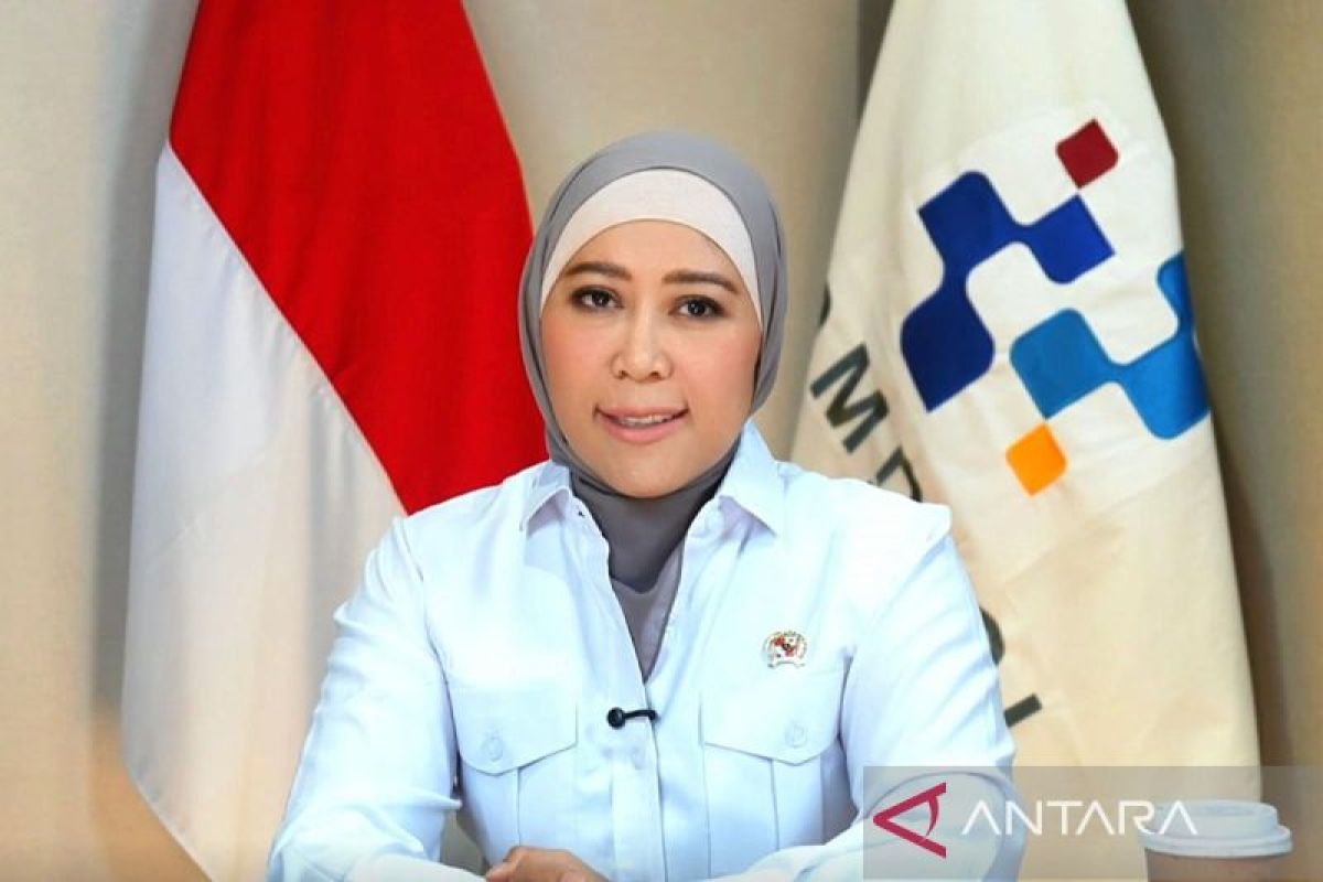 Menteri Komunikasi dan Digital Meutya Hafid dalam survei kinerja menteri
