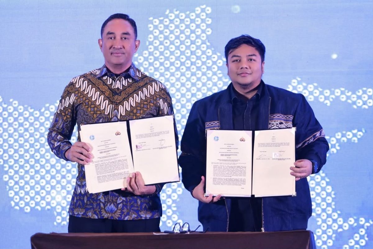 Penandatanganan kerja sama pemajuan ekonomi kreatif nasional