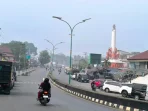 Langit biru Balangan Kalsel setelah hujan