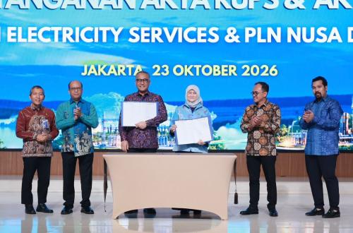 Gedung Kantor Pusat PLN tempat peresmian subholding PLN Services