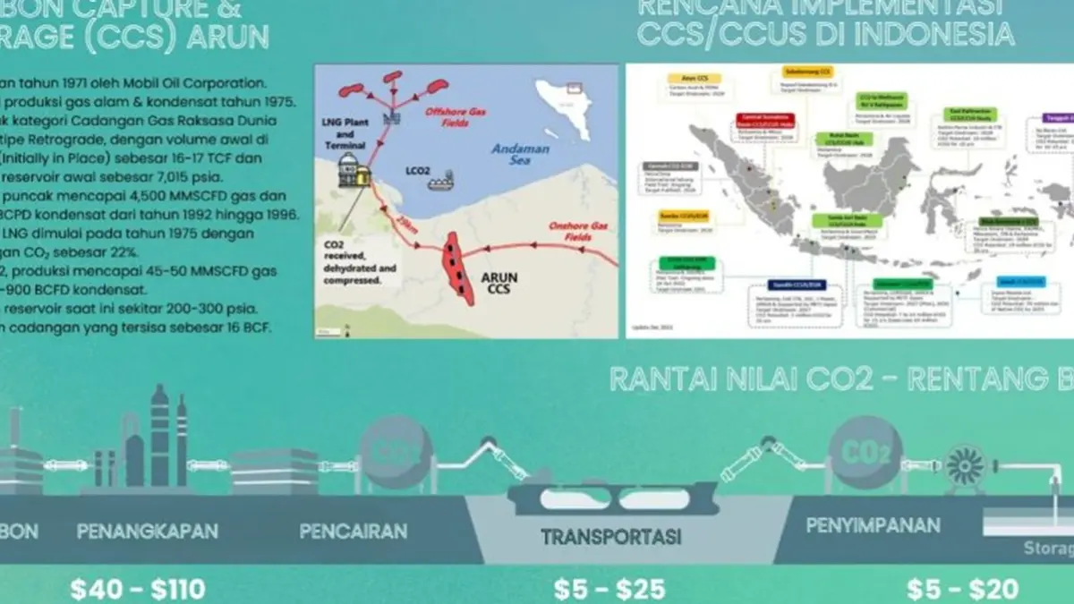 Ilustrasi akuifer salin untuk penyimpanan CO2